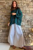 Conrad Grunge Loose Cotton Knit Lagoon